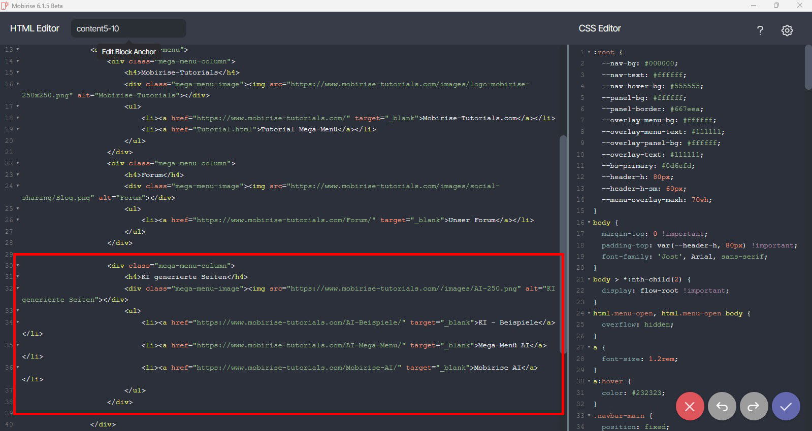 Code Editor