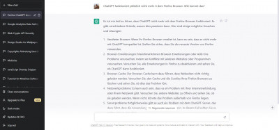 2022-02-19 ChatGPT wegen Firefox.jpg (182.52 KiB) 9068 mal betrachtet 2022-02-19 ChatGPT wegen Firefox.jpg