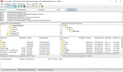 FileZilla-Verbindung steht.JPG