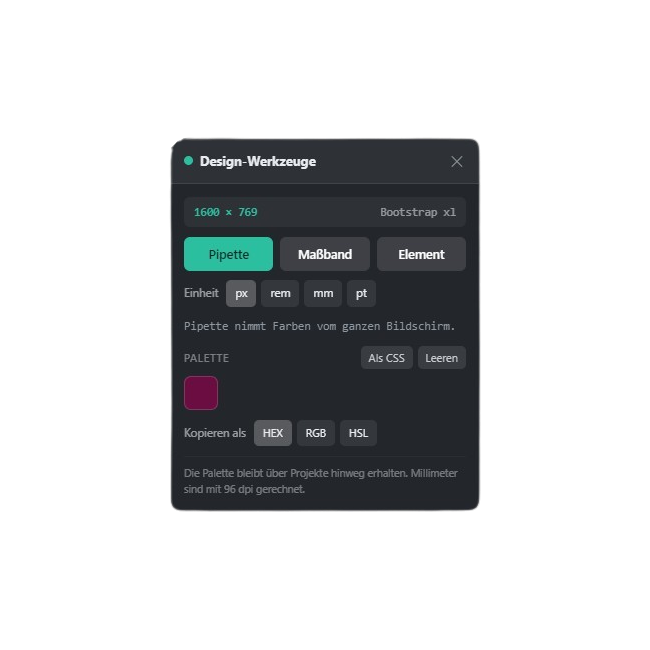 VN Design Werkzeuge